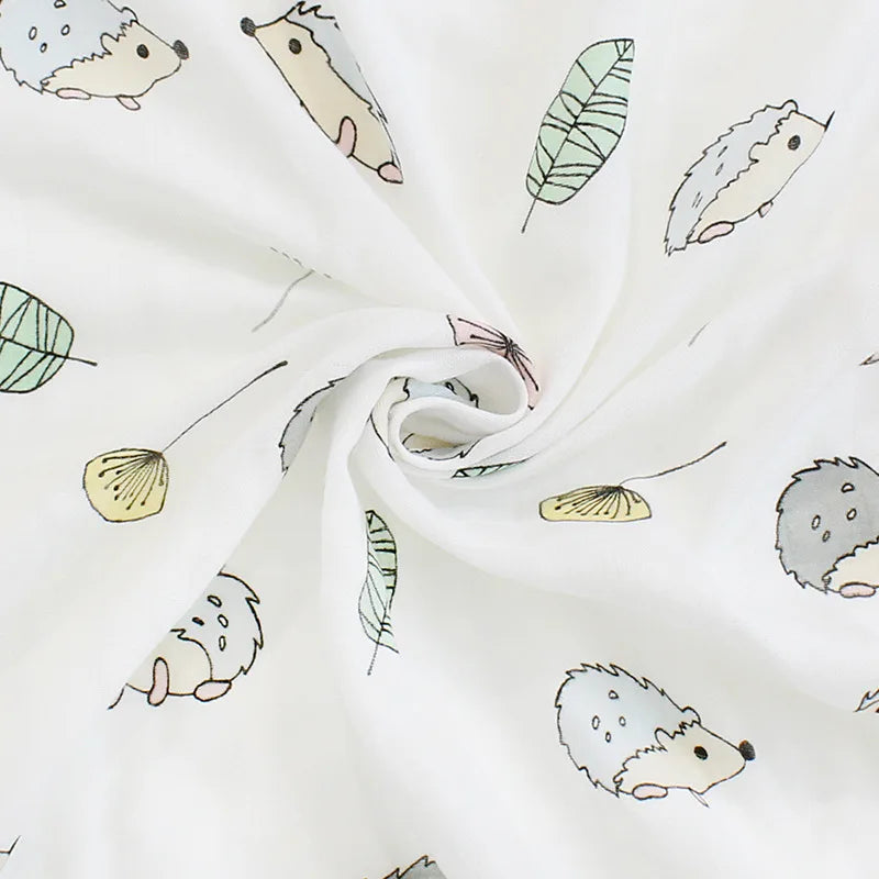 Muslin Swaddle Blanket Baby Bamboo Cotton 60X60 / 120X120