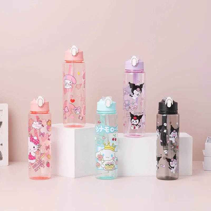 800ML Sanrio Large Capacity Water Bottle Kid.