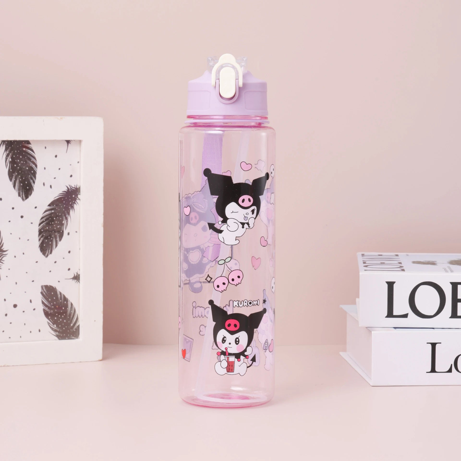 800ML Sanrio Large Capacity Water Bottle Kid.