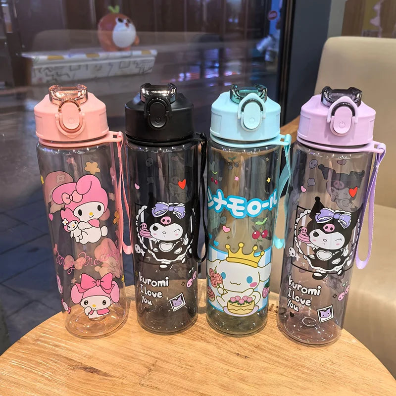 800ML Sanrio Large Capacity Water Bottle Kid.