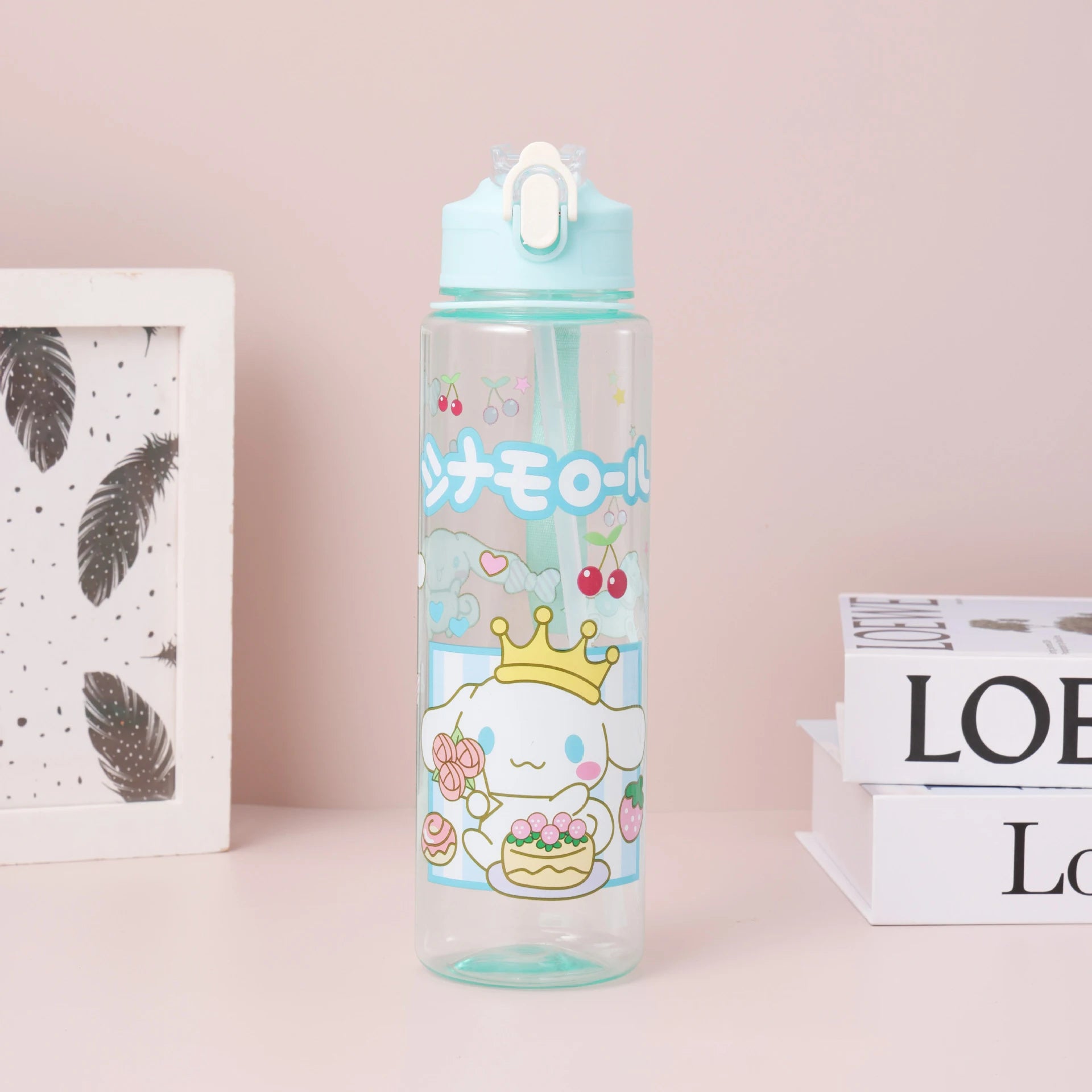 800ML Sanrio Large Capacity Water Bottle Kid.