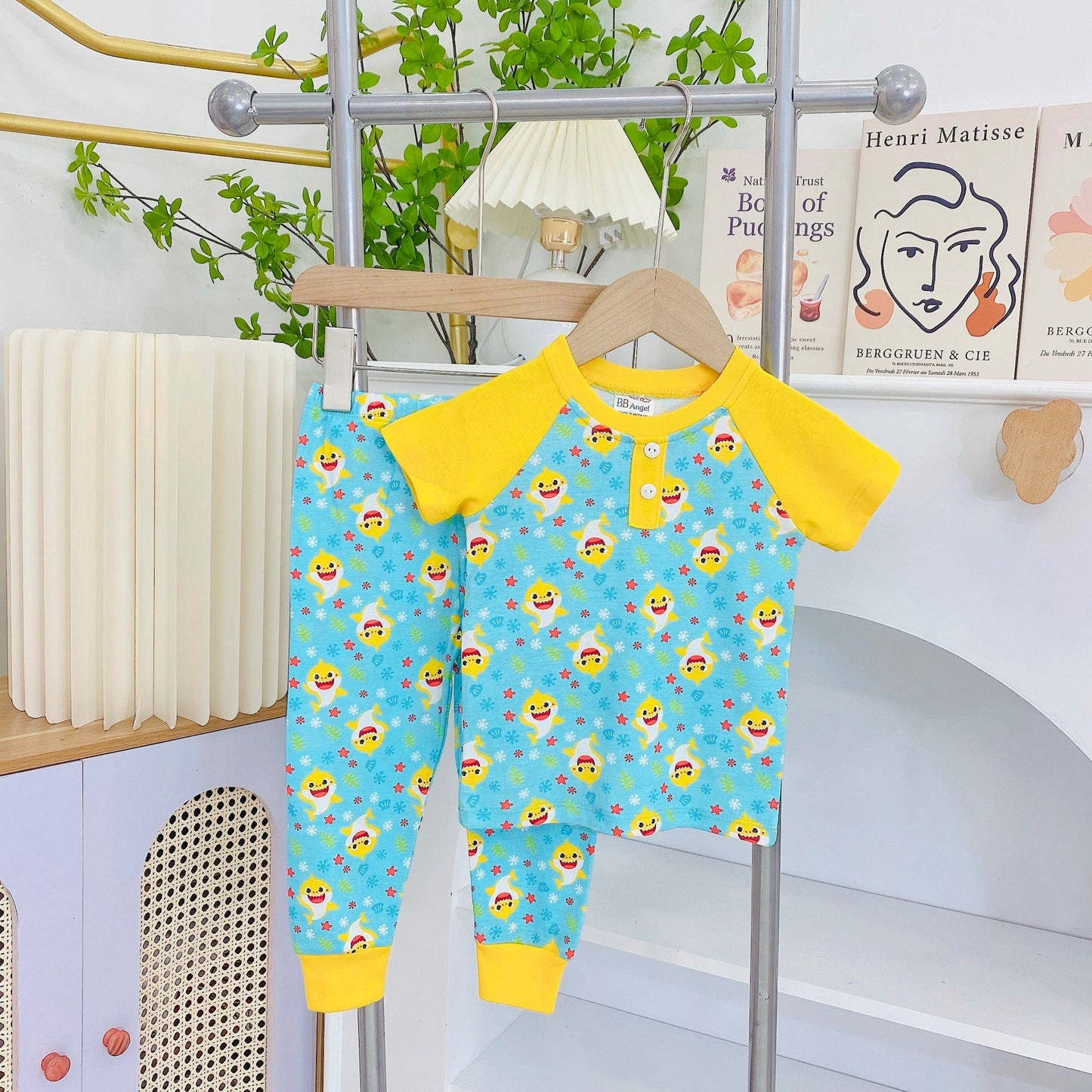 BB angel SS pjs