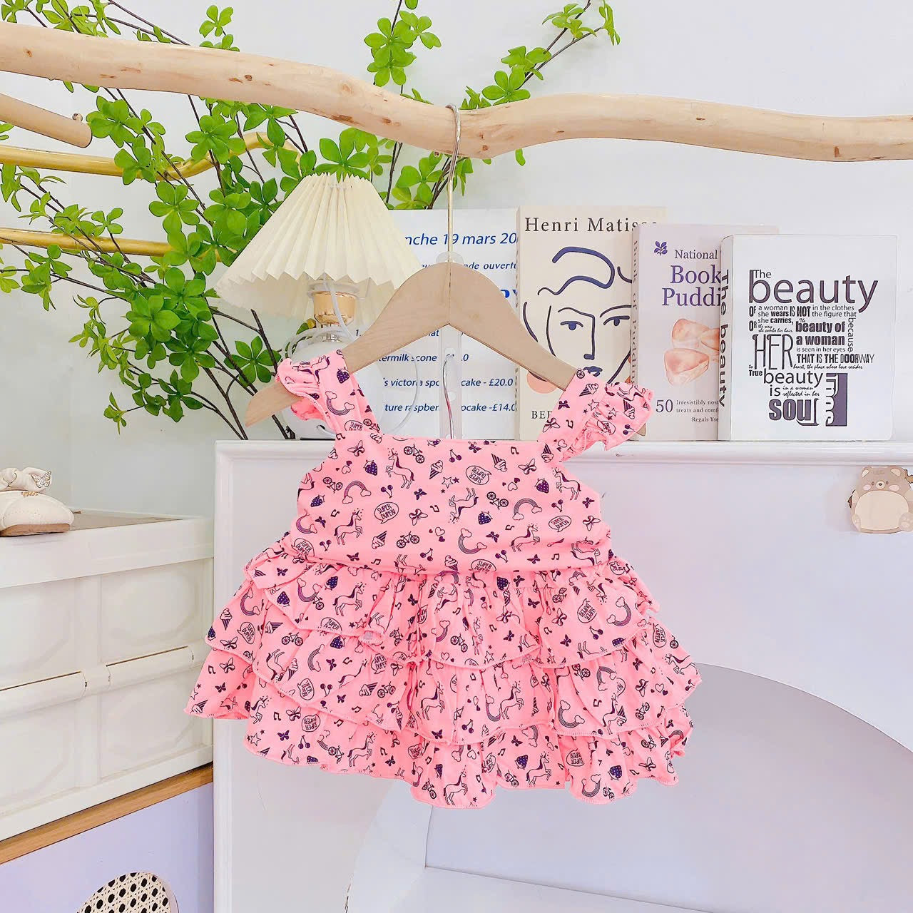 Sleeveless Ruffles Skort Sets