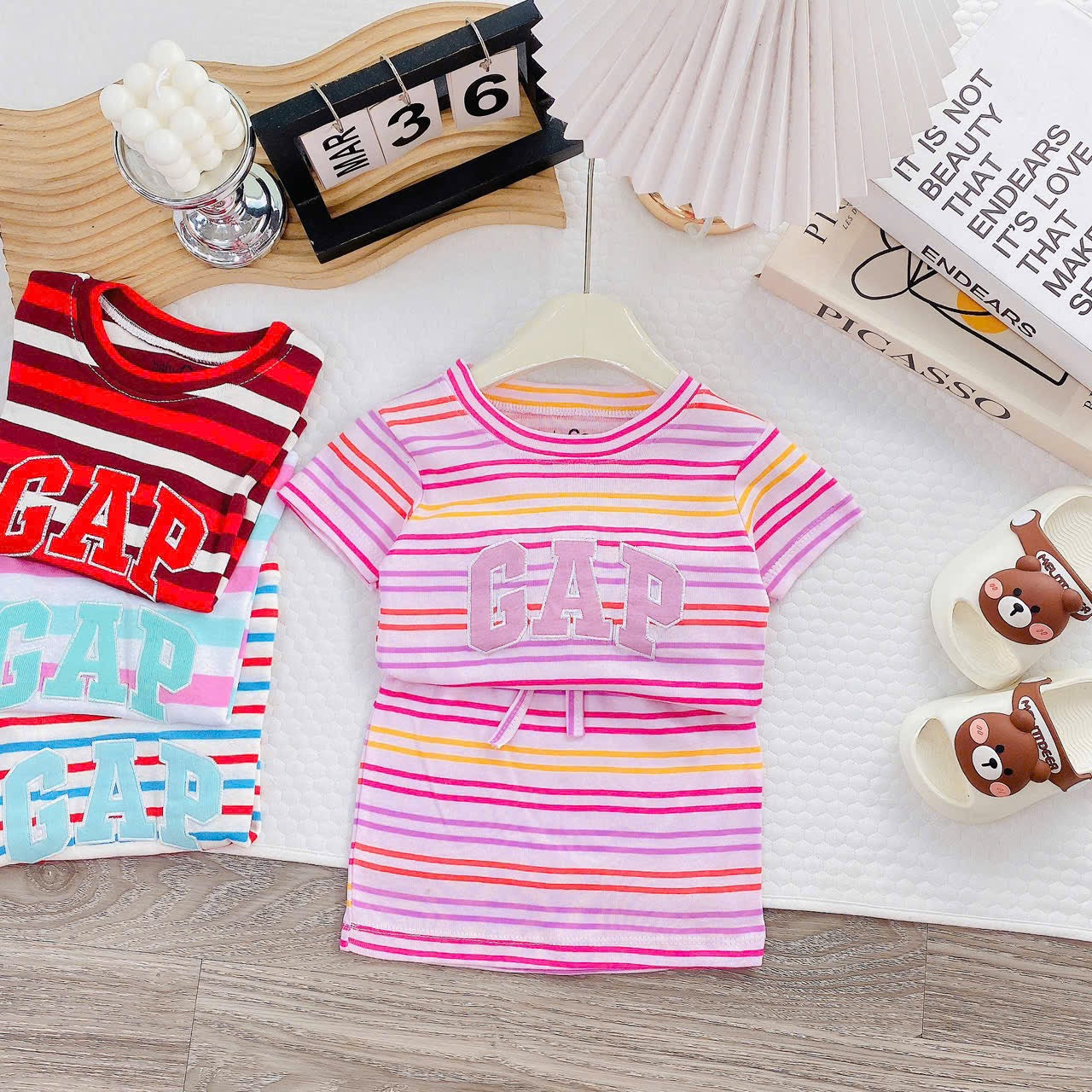Gap Stripes Skort Set