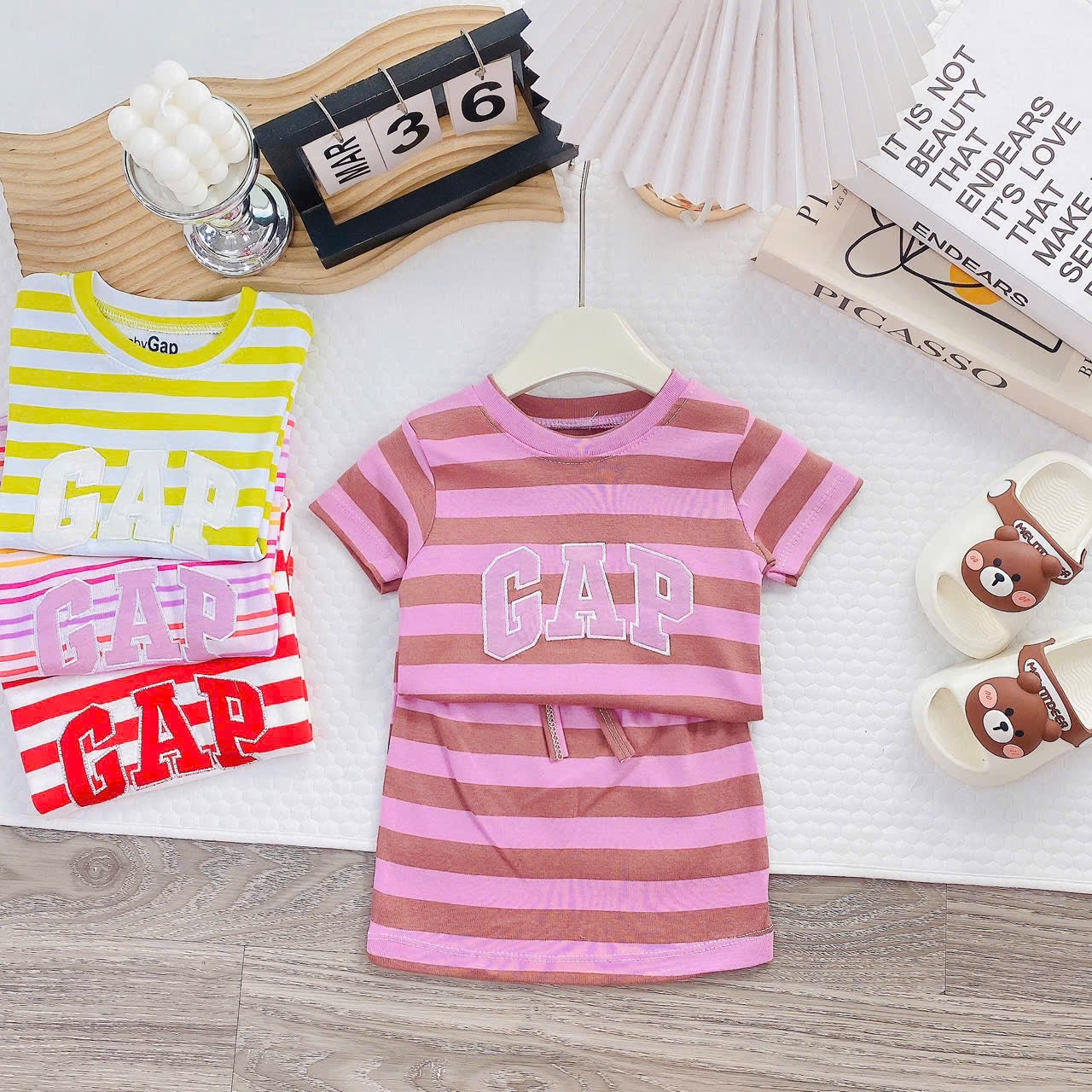 Gap Stripes Skort Set