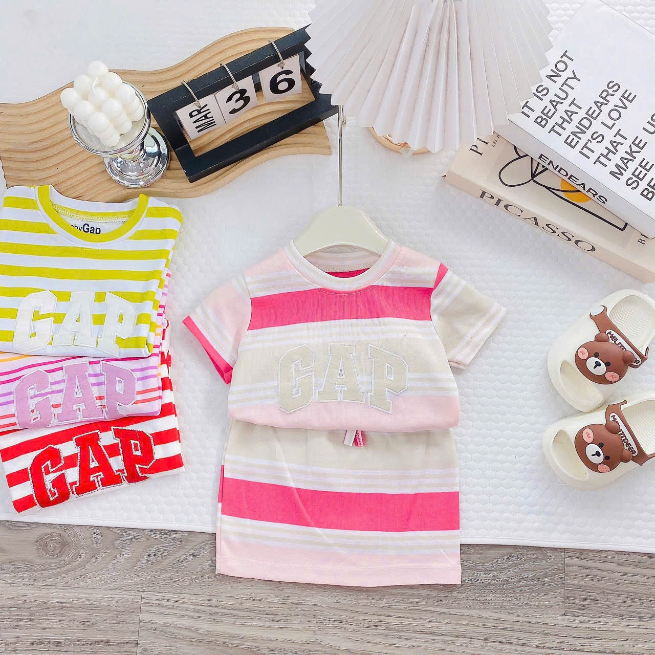 Gap Stripes Skort Set
