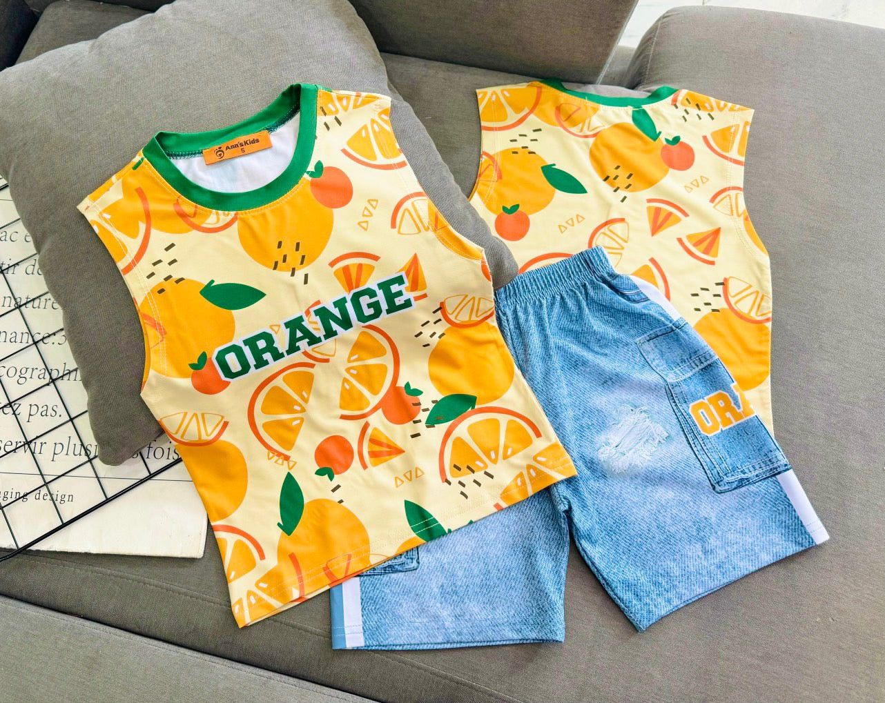 Sleeveless Annkids Drifit