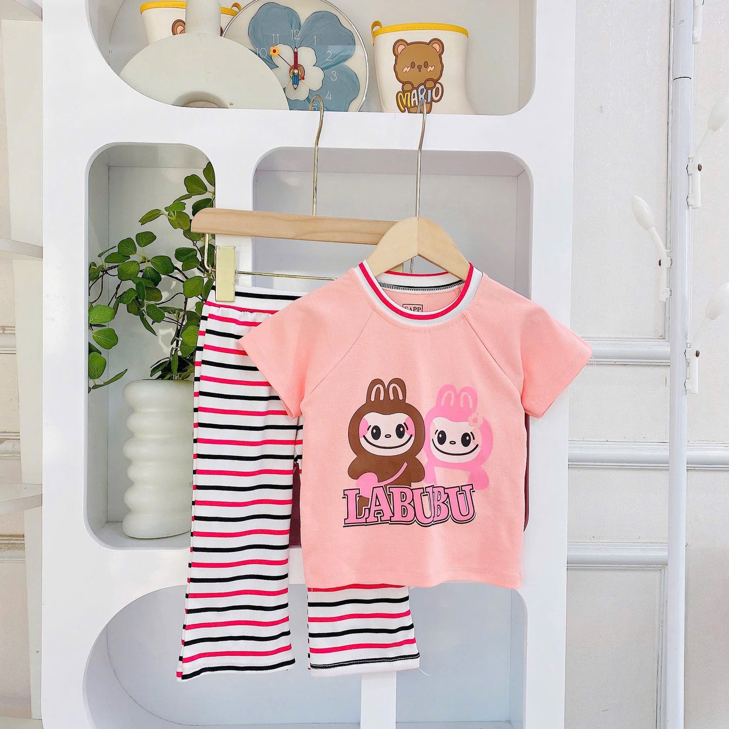 Girls Shortsleeves Pjs