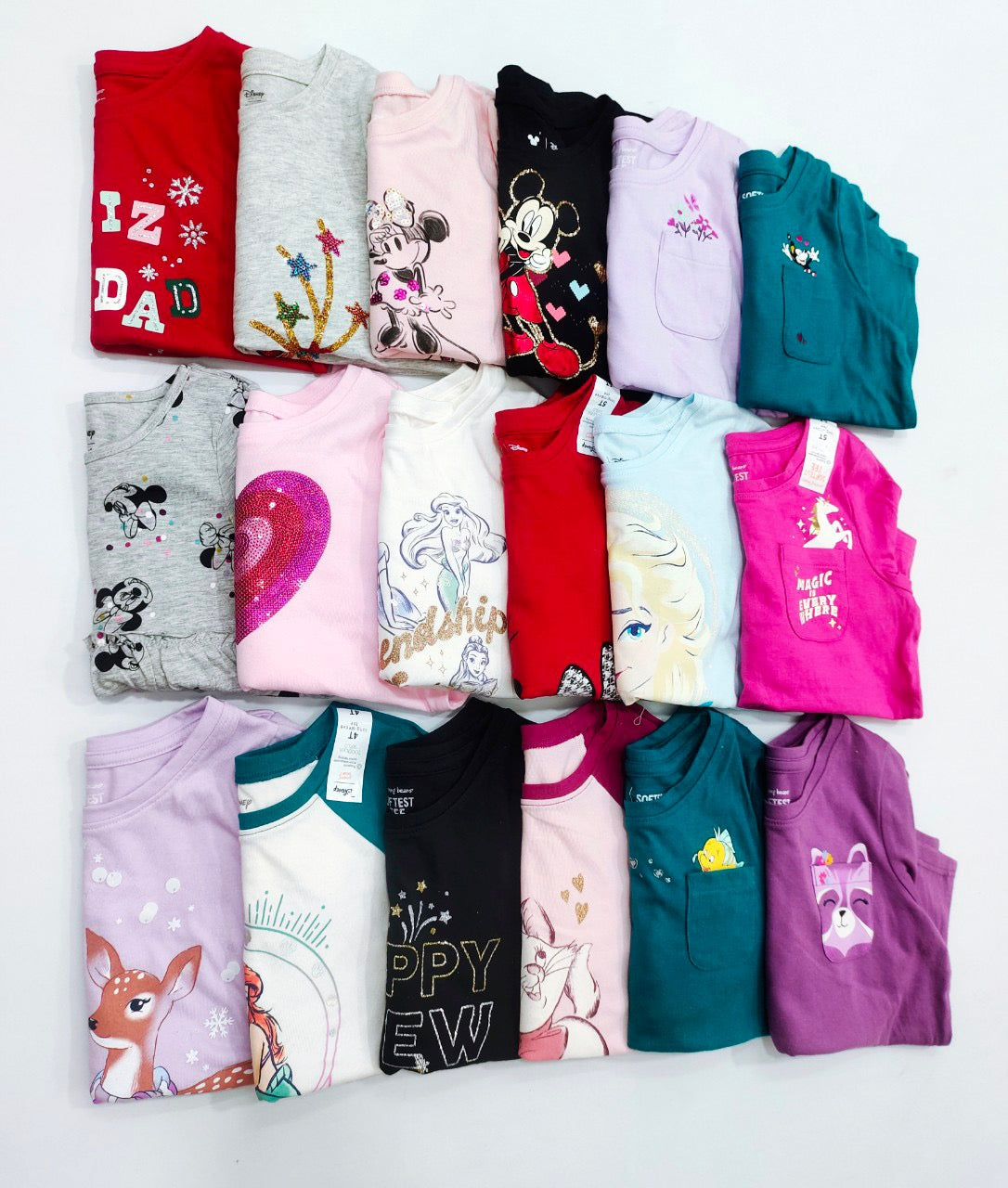 Authentic Girls Disney Tees