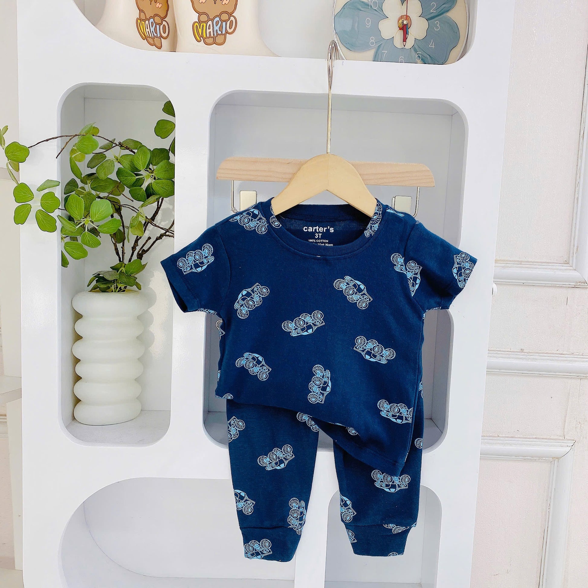 Short Sleeves Long Pants Pyjamas