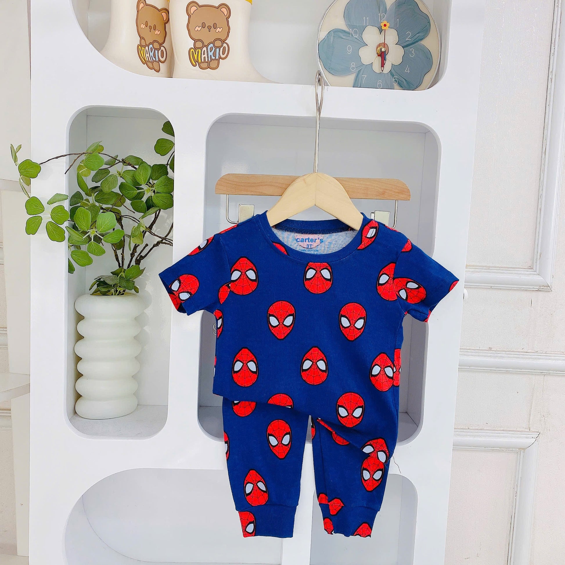 Short Sleeves Long Pants Pyjamas