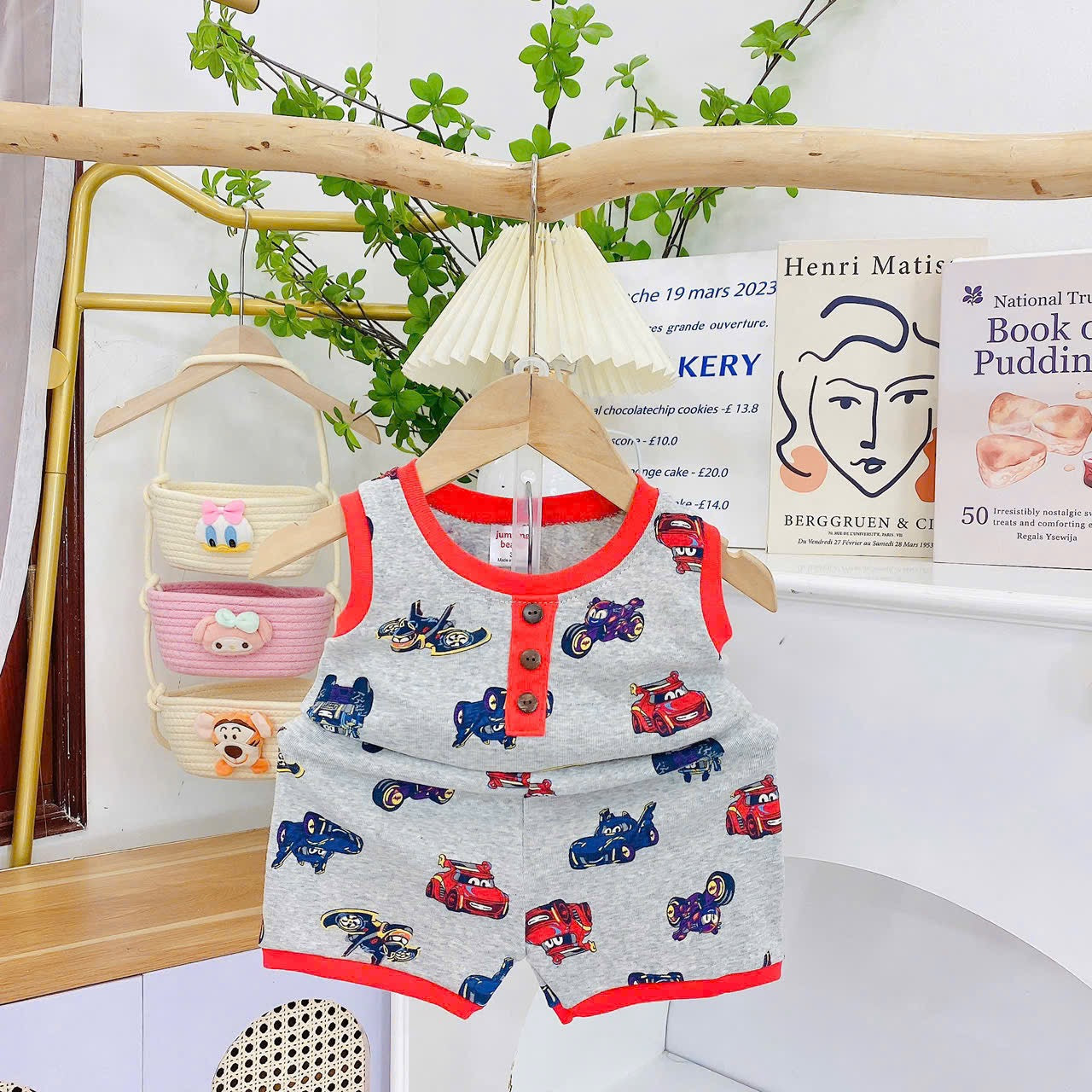 Sleeveless Play Time Set Jumping Beans
