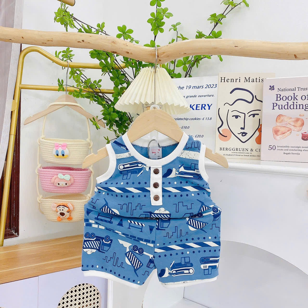 Sleeveless Play Time Set Jumping Beans