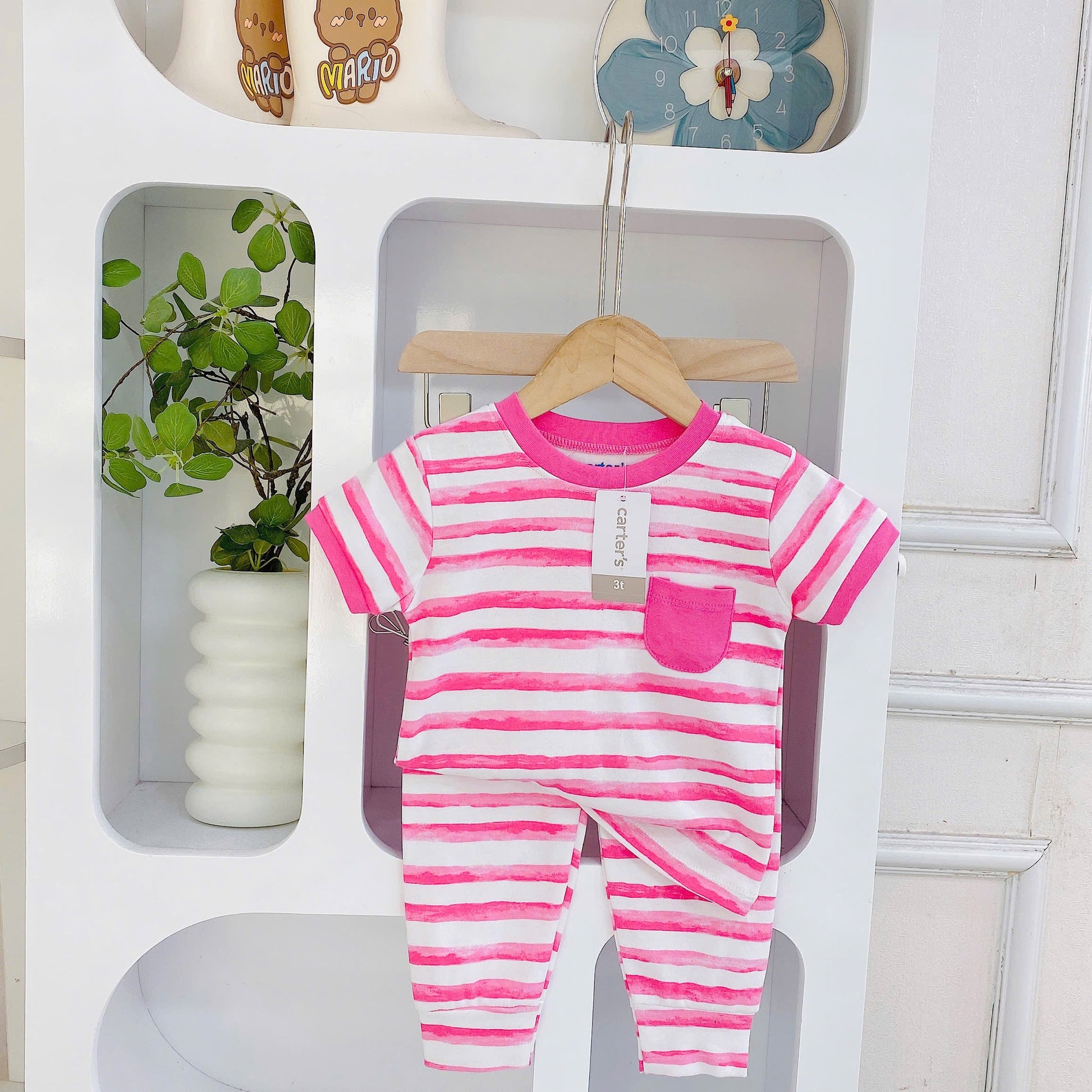 Plain Stripes Pyjamas up till 12T