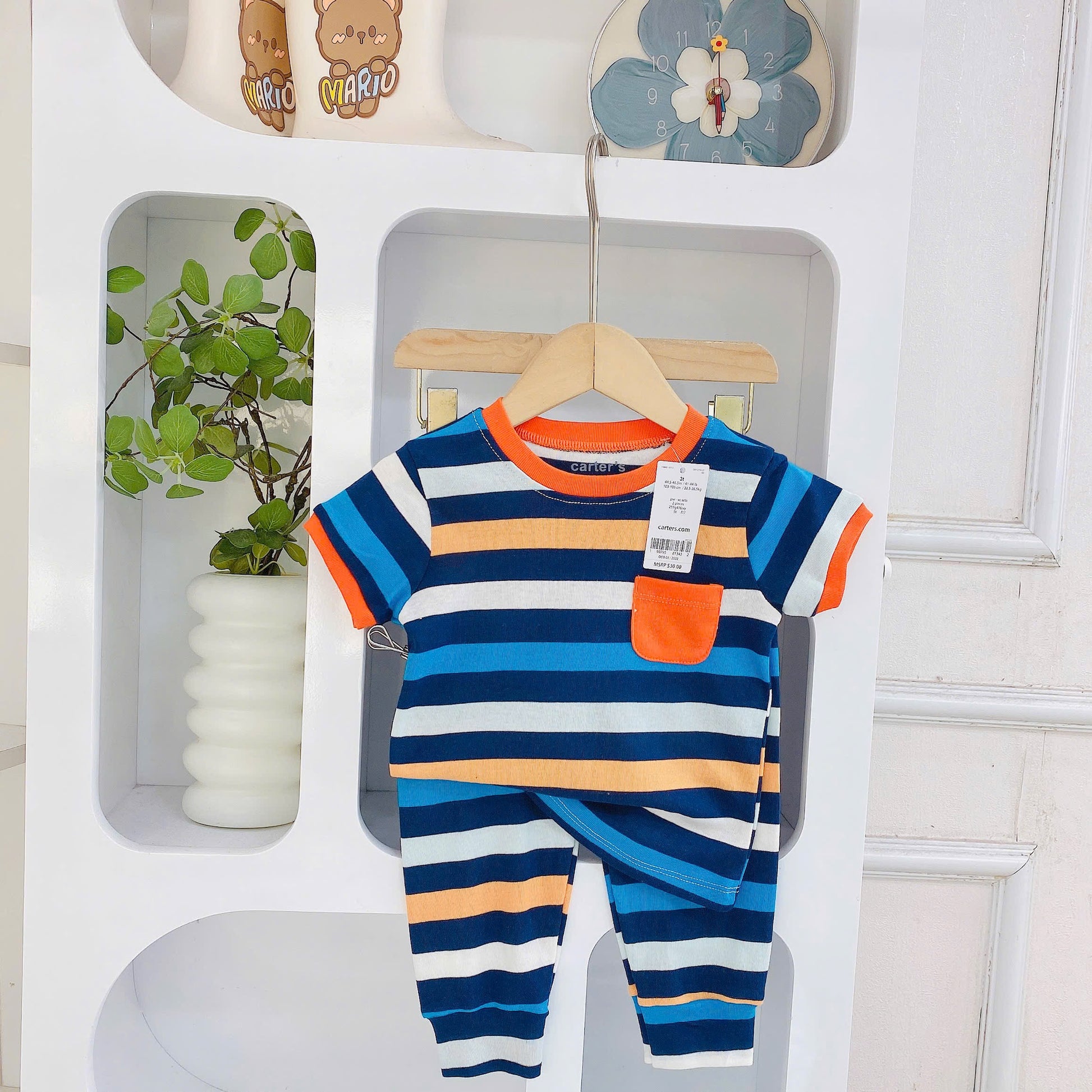 Plain Stripes Pyjamas up till 12T