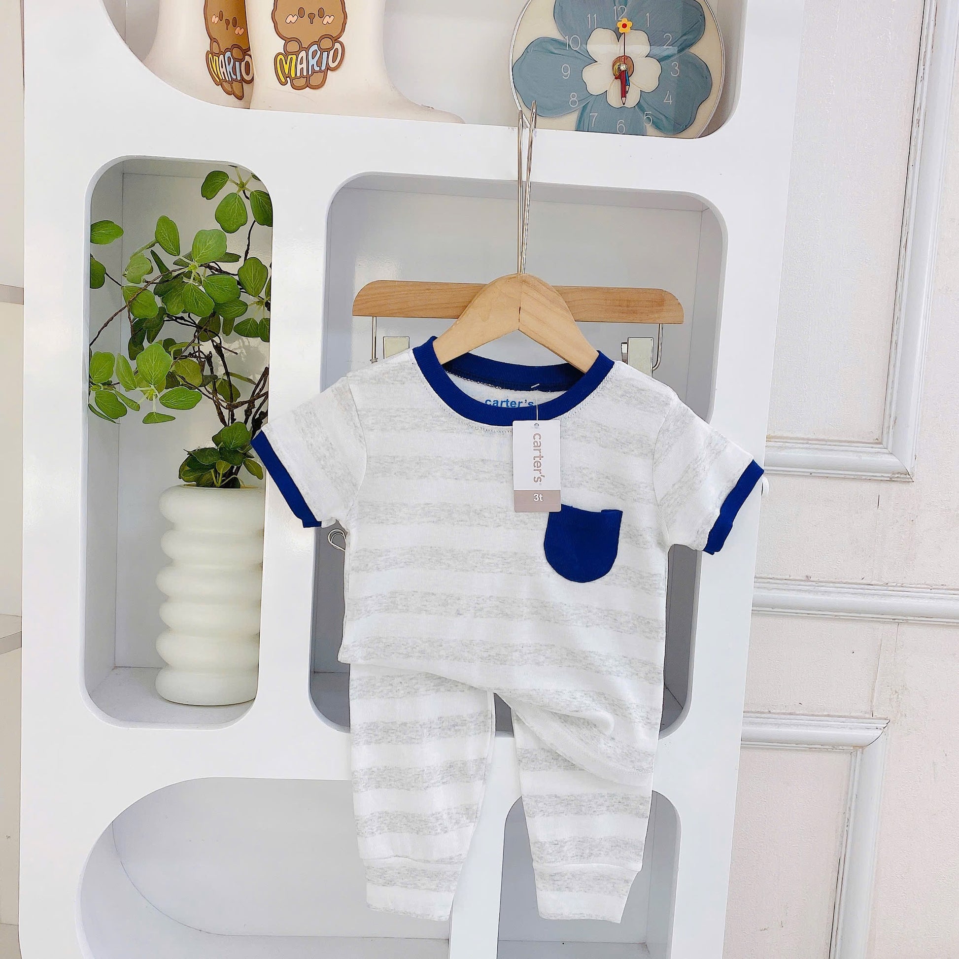 Plain Stripes Pyjamas up till 12T