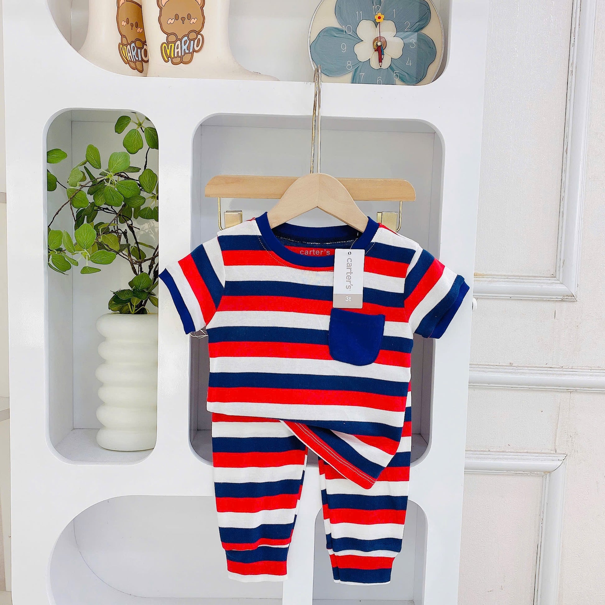 Plain Stripes Pyjamas up till 12T