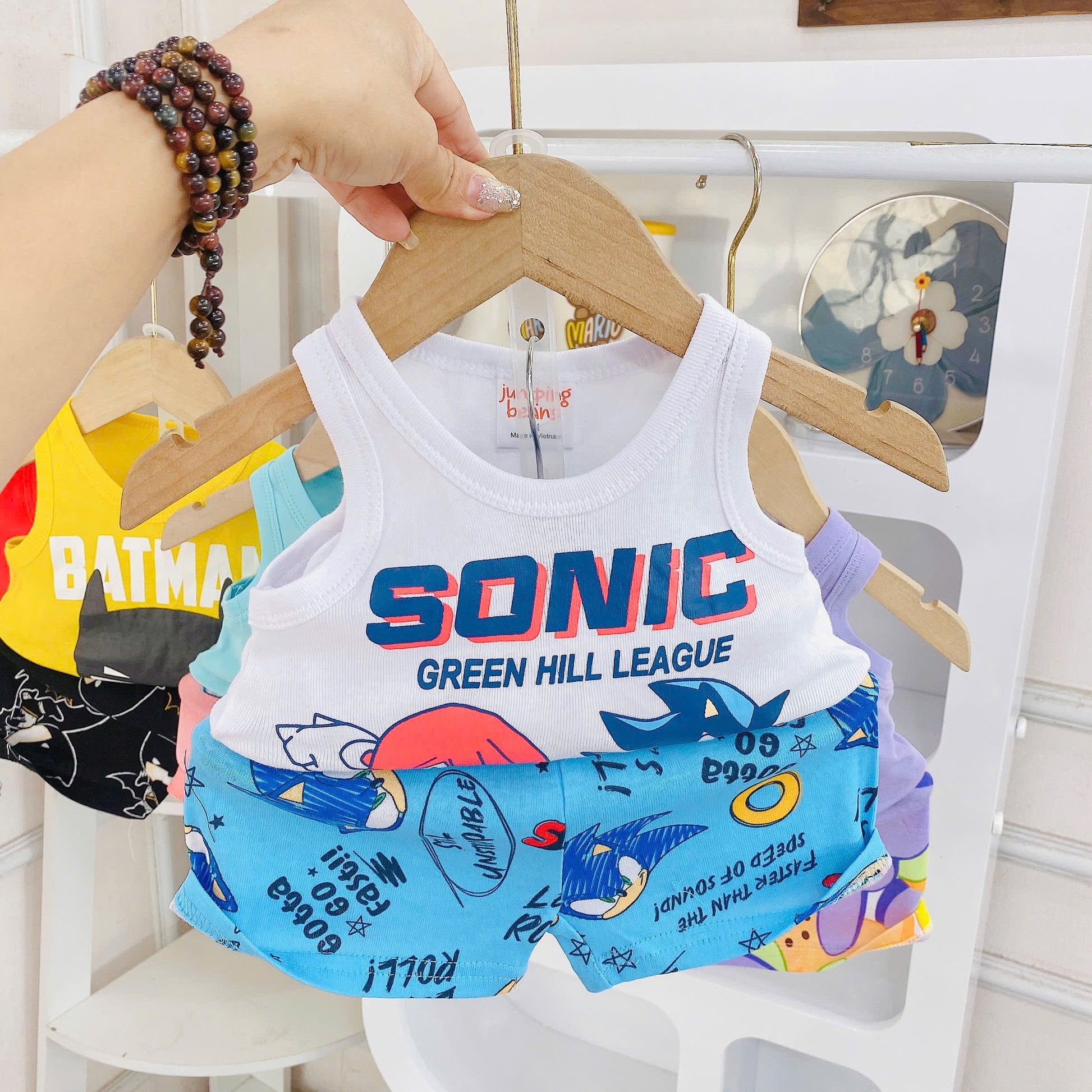 Printed Sleeveless Play Time Set