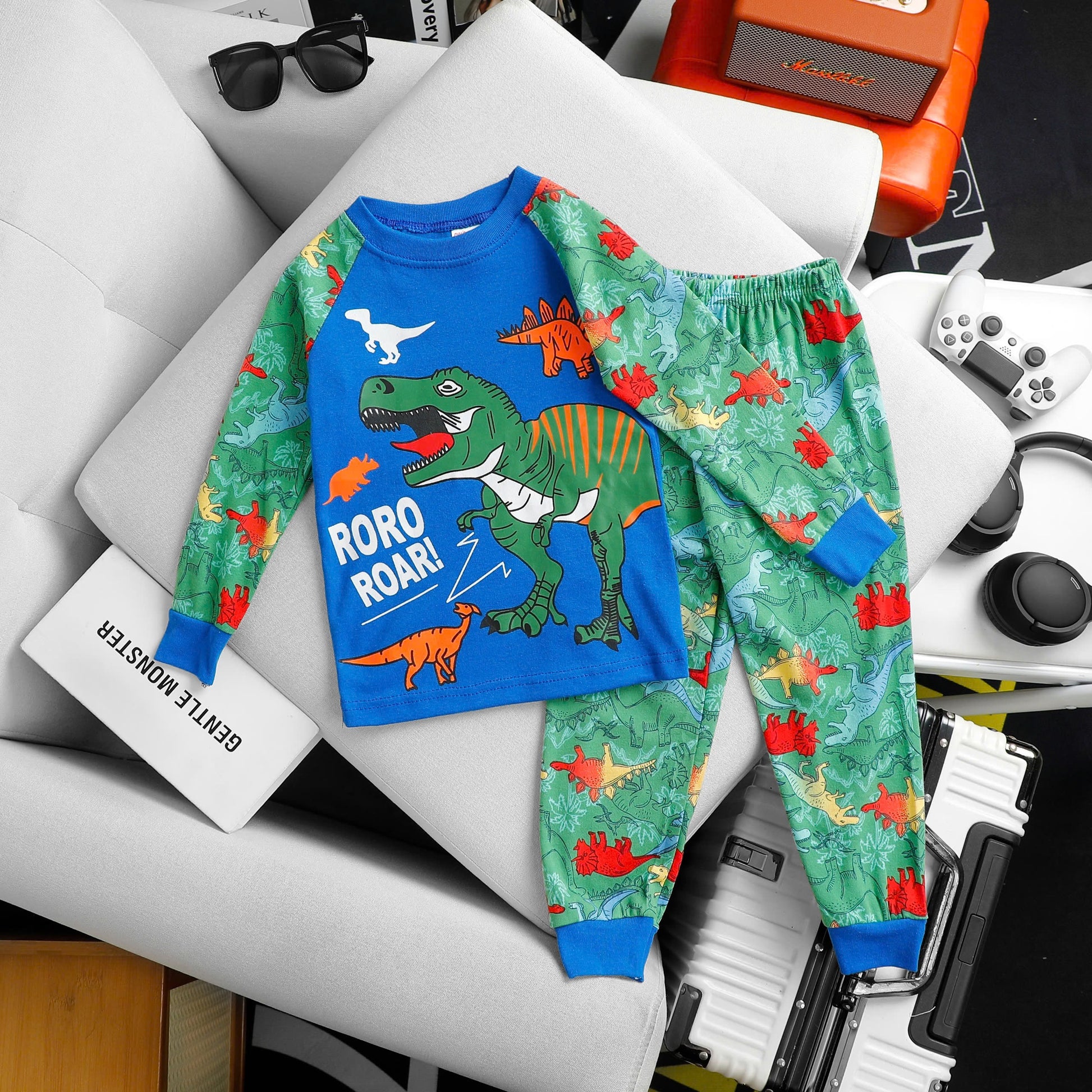 Printed Long Sleeves Pyjamas