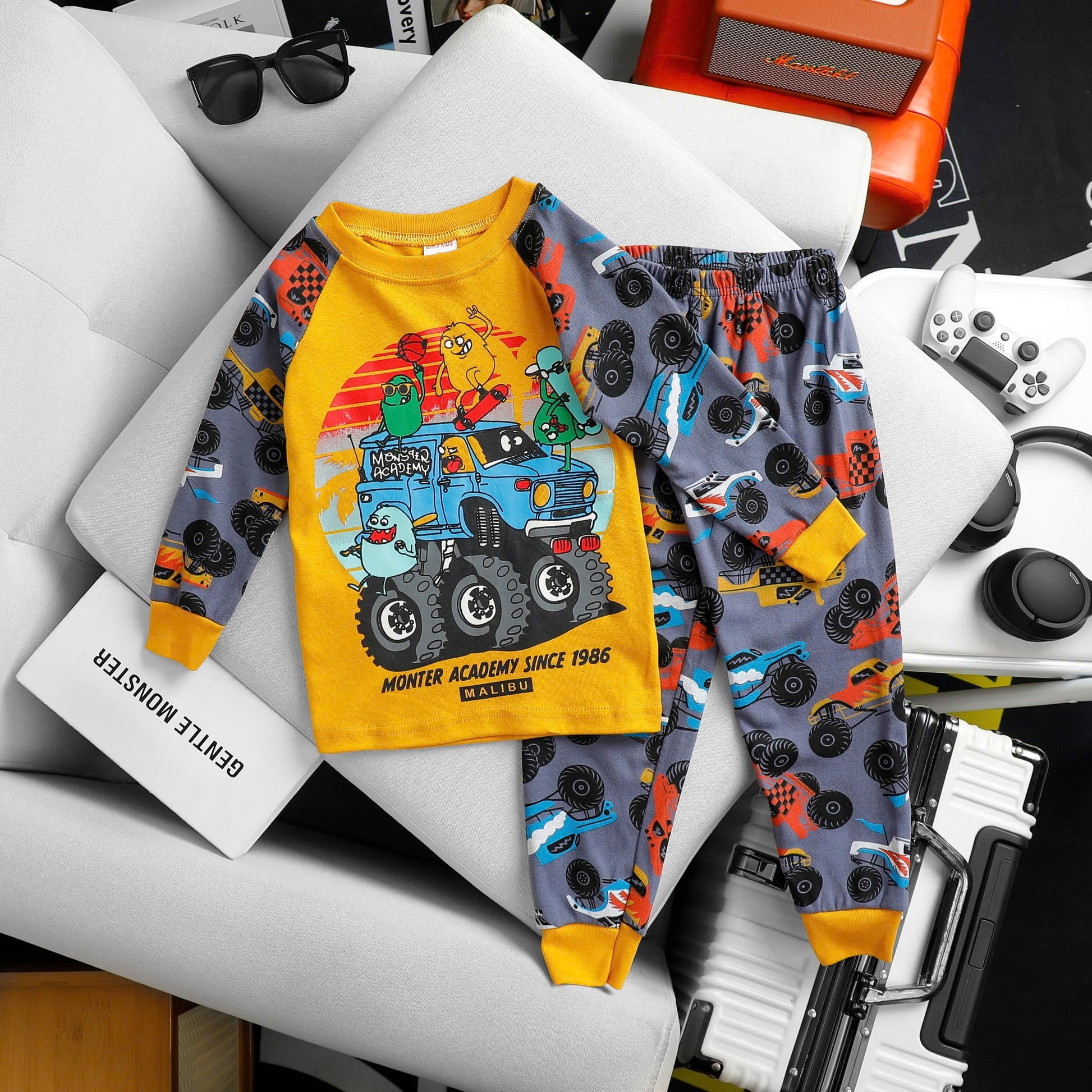 Printed Long Sleeves Pyjamas