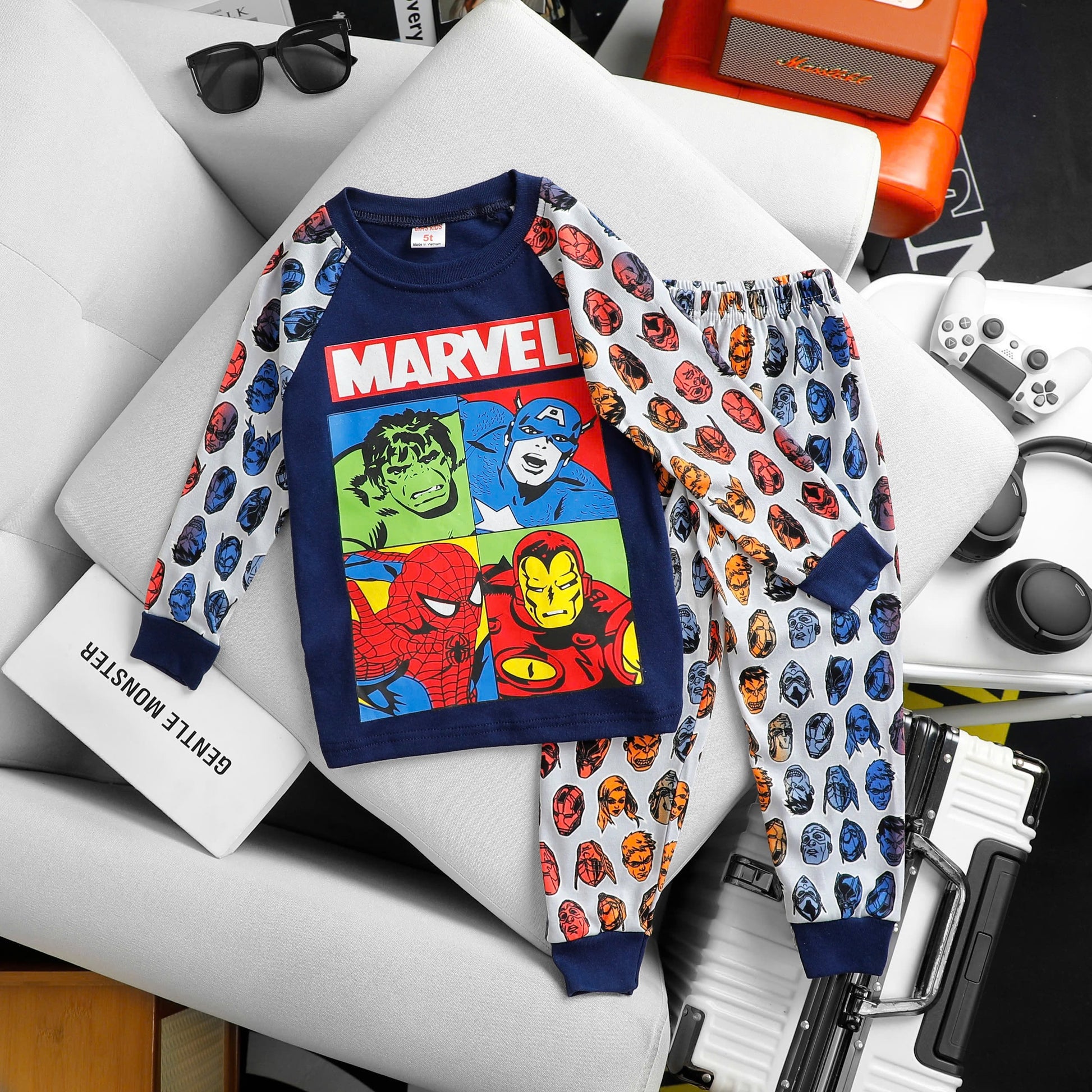Printed Long Sleeves Pyjamas
