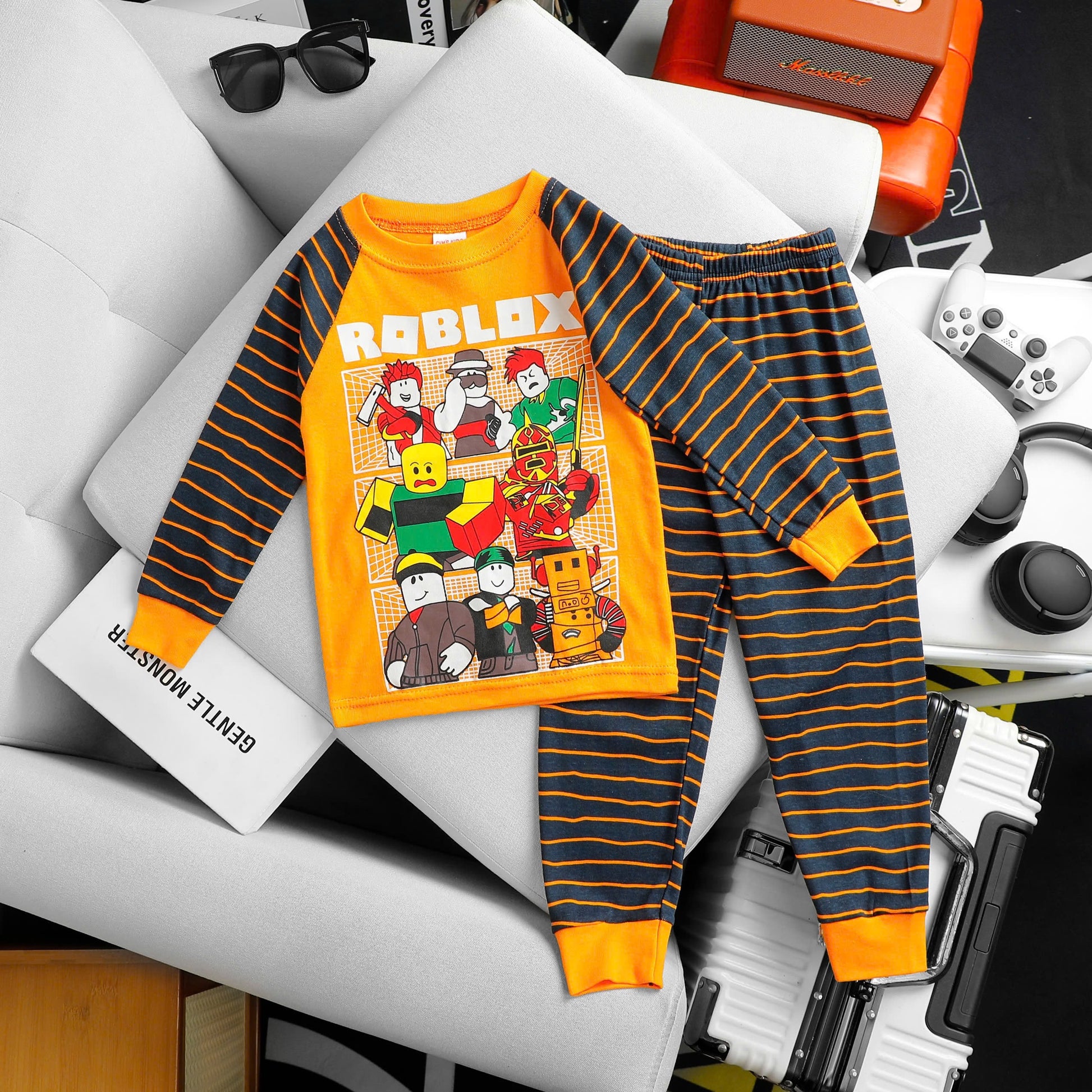 Printed Long Sleeves Pyjamas