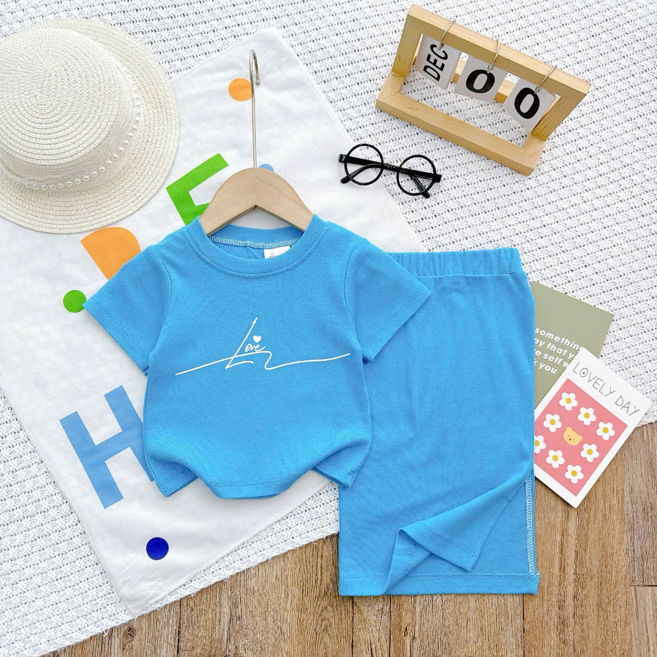 Plain Skirt Set