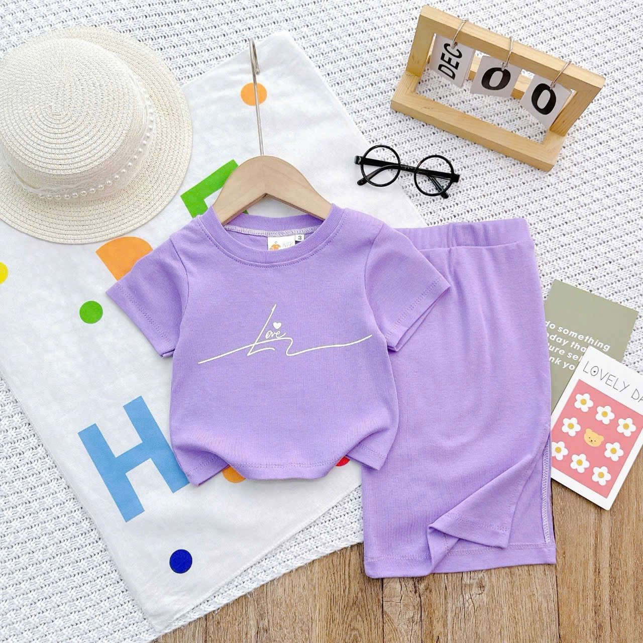 Plain Skirt Set