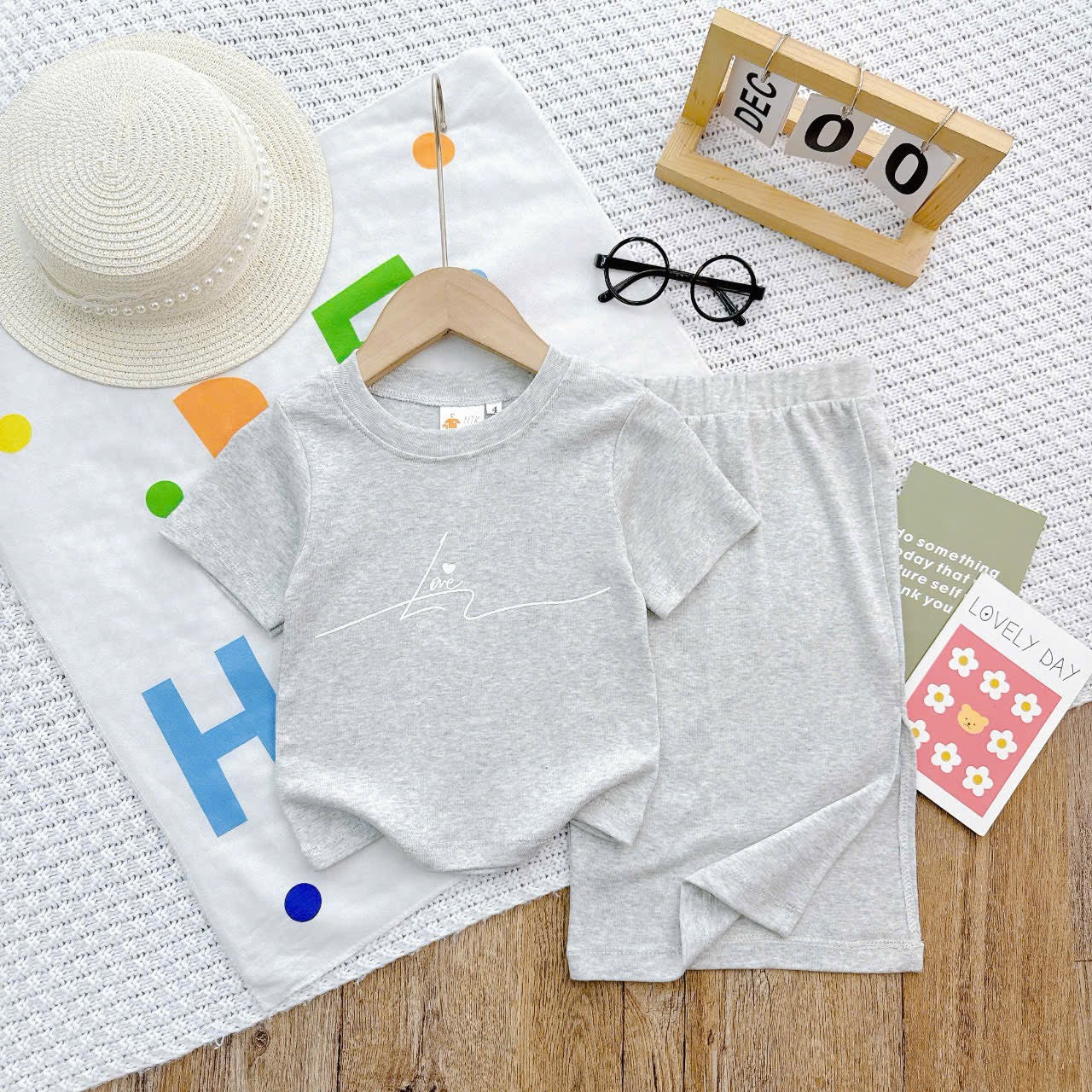 Plain Skirt Set