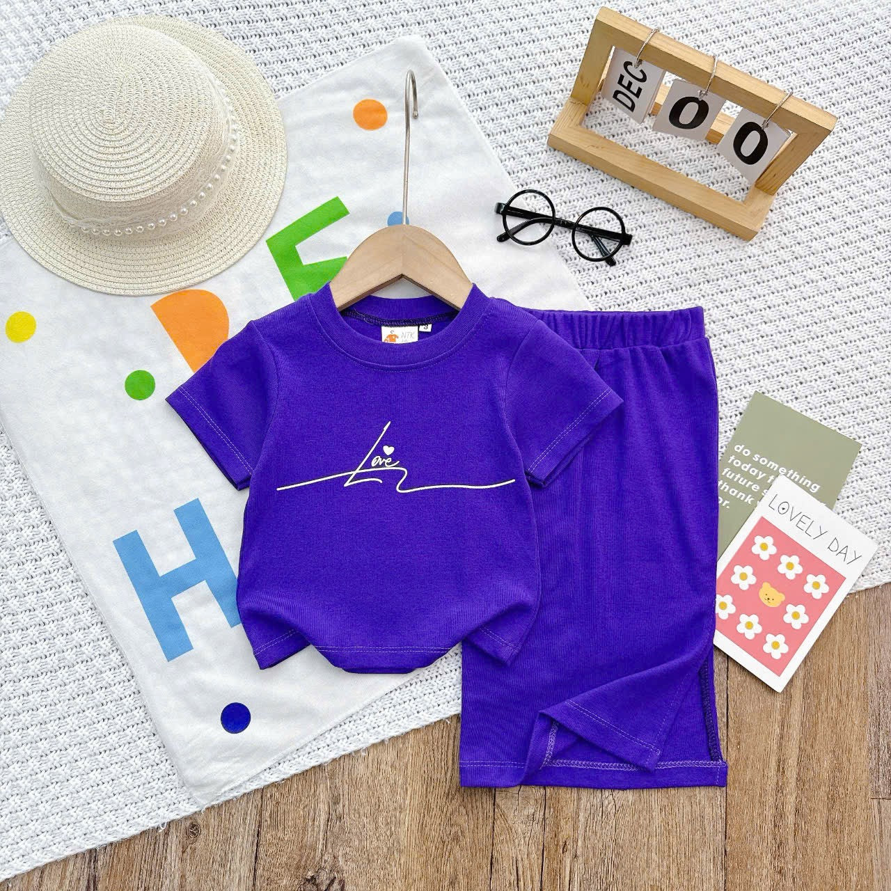 Plain Skirt Set