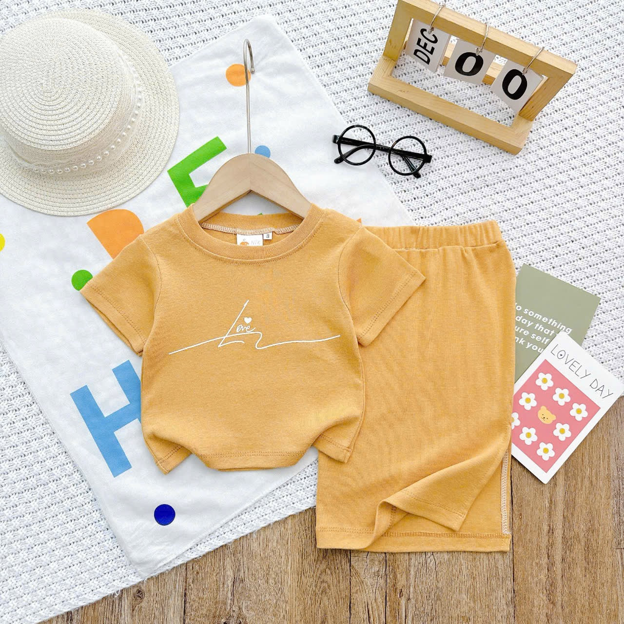 Plain Skirt Set