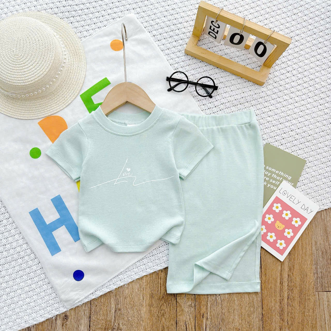 Plain Skirt Set