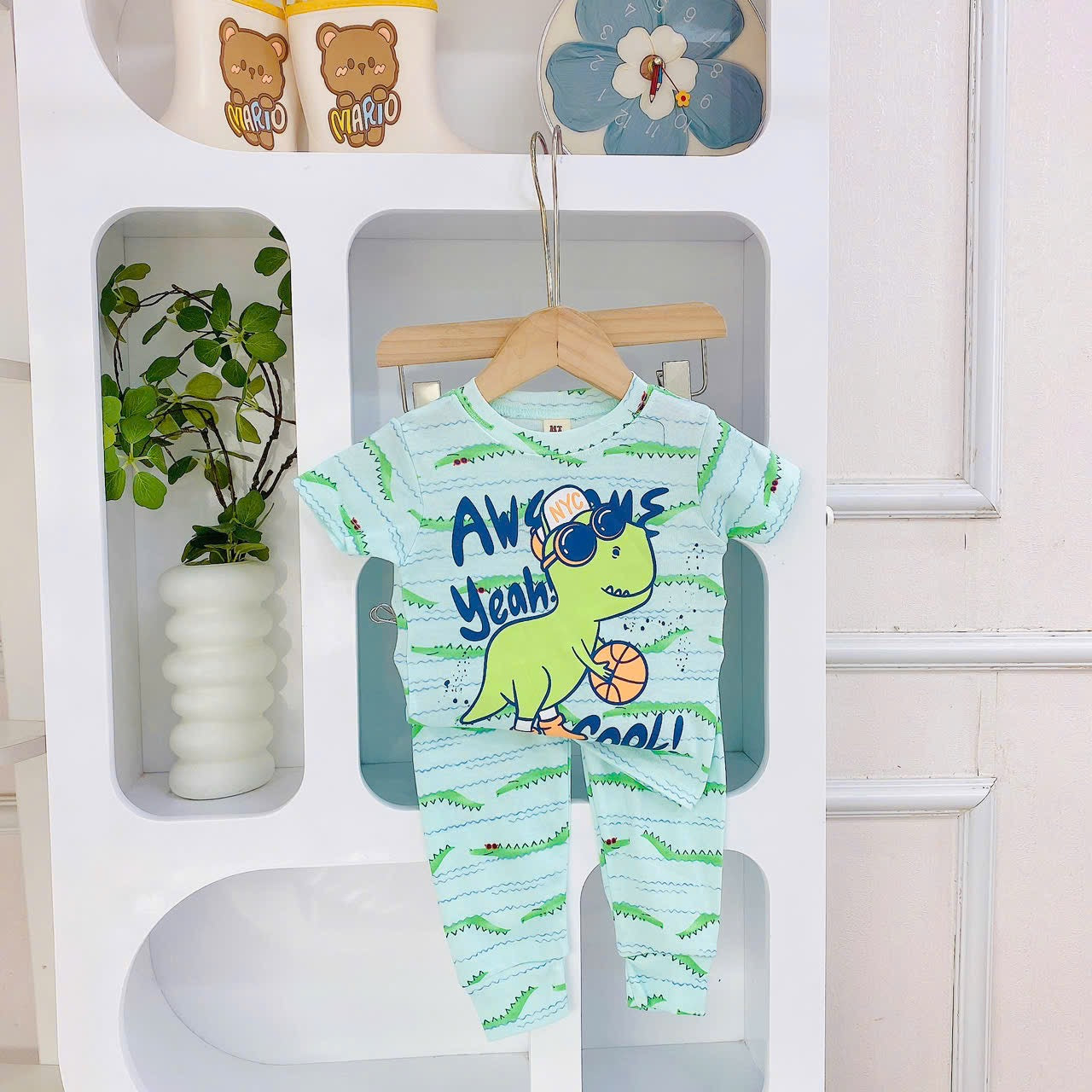 Shortsleeves Printed Pjs