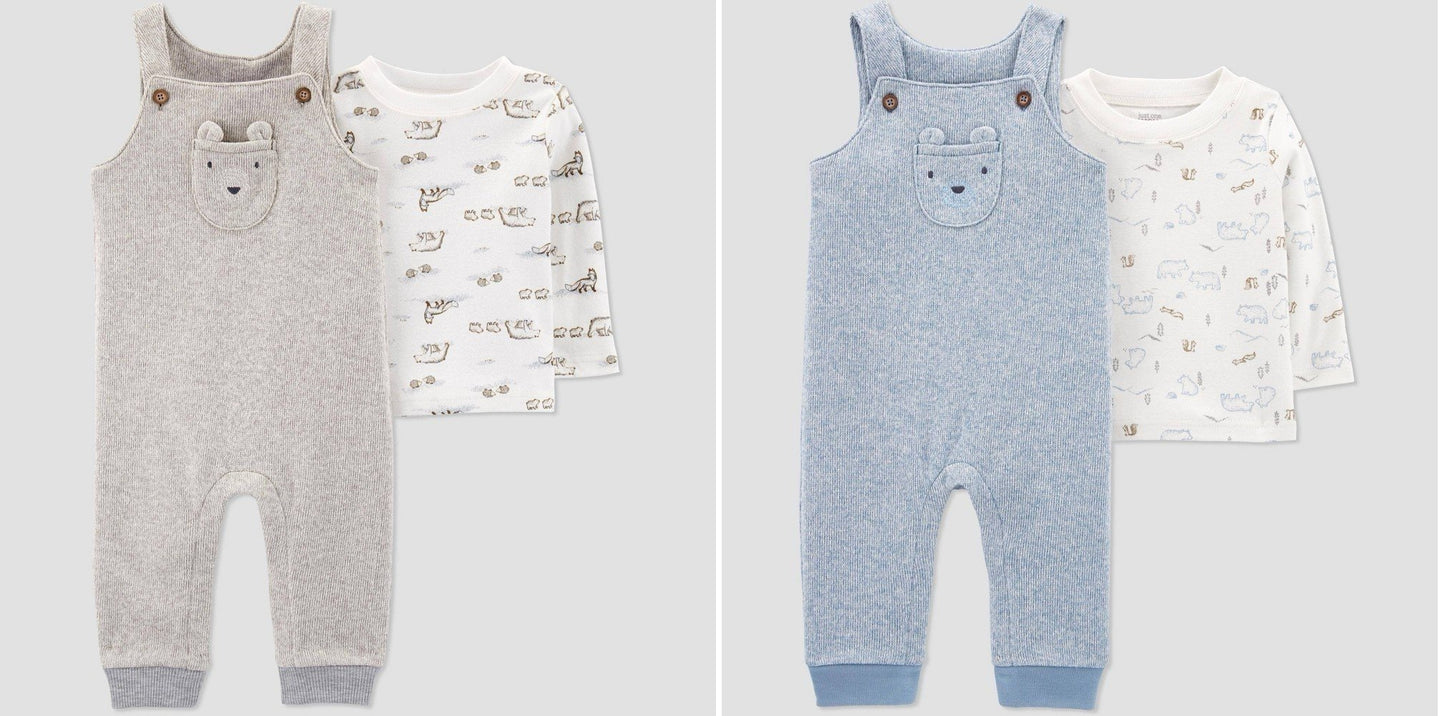 Babies 2pc Overall Carters