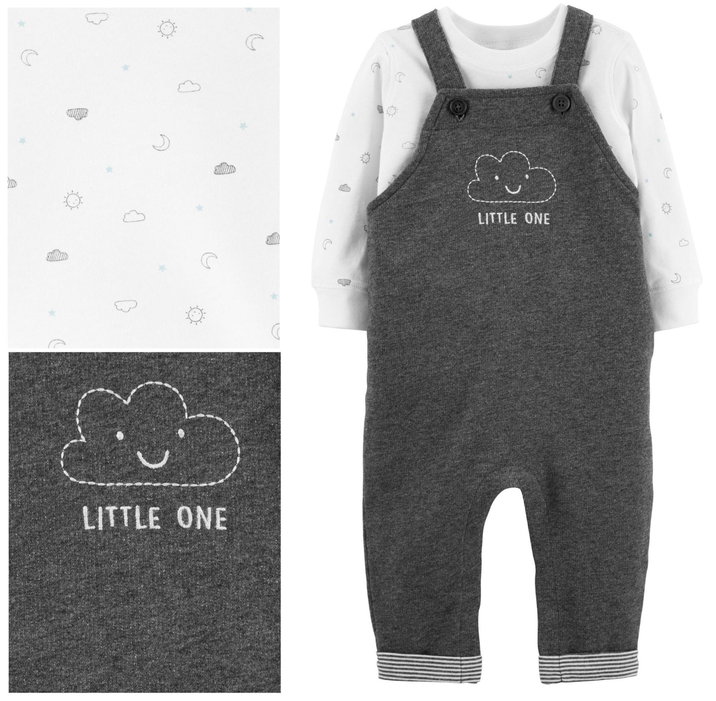 Babies 2pc Overall Carters