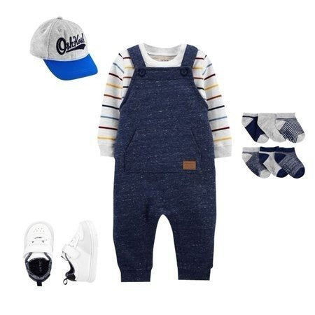 Babies 2pc Overall Carters