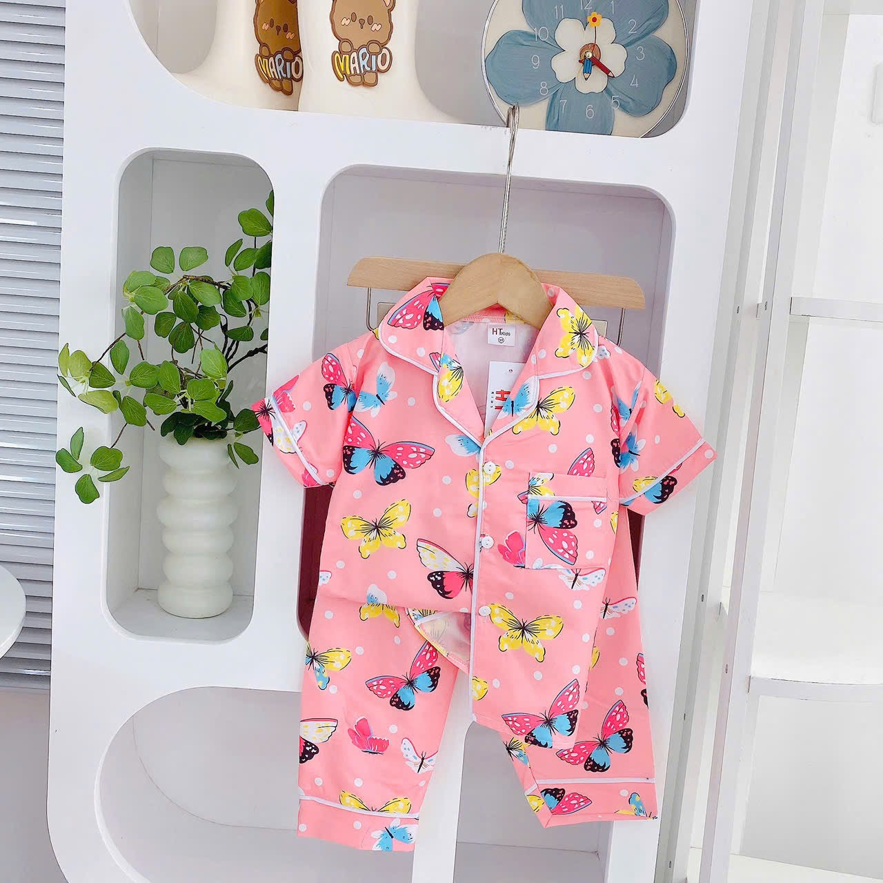 HT Button Down Pyjamas