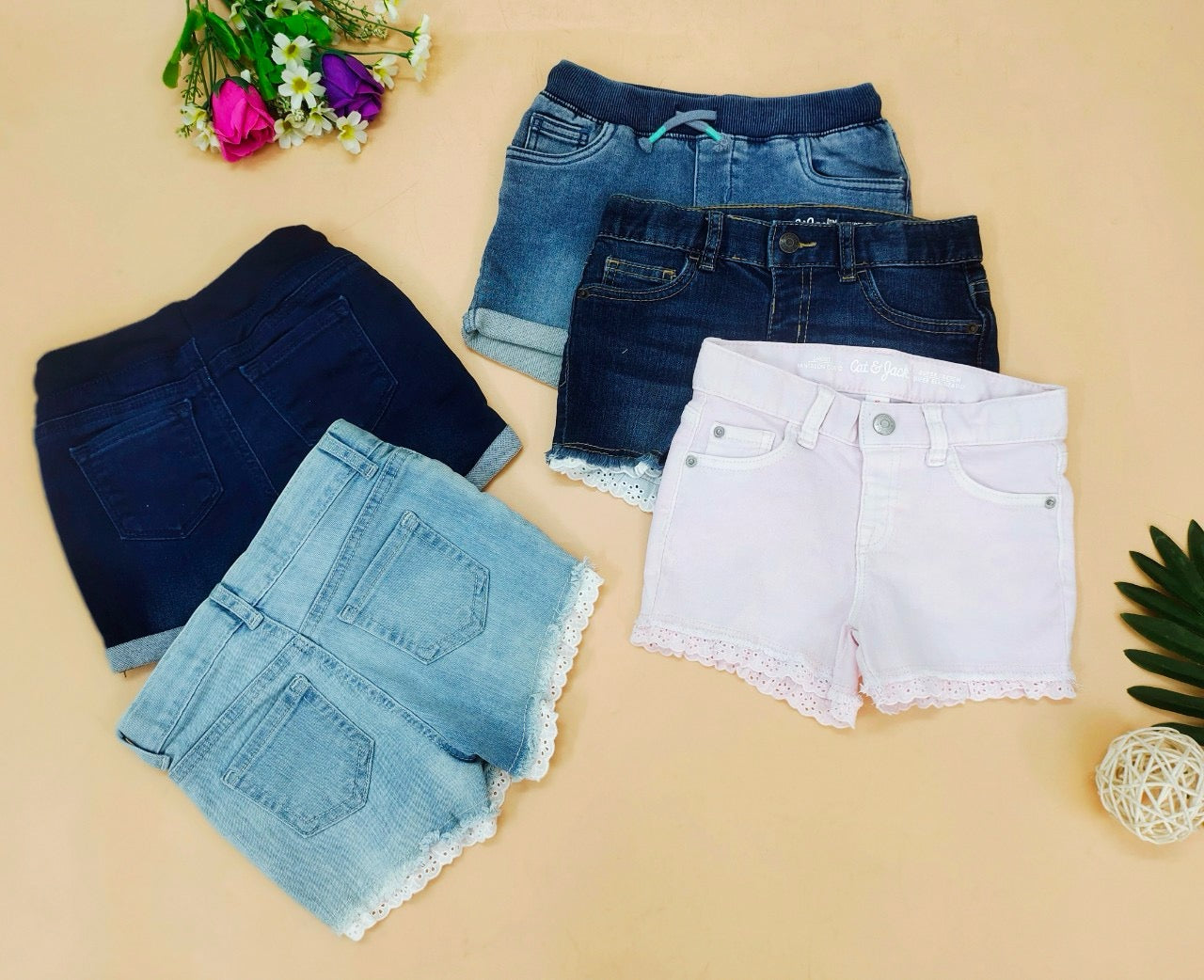 Girls Denim Short