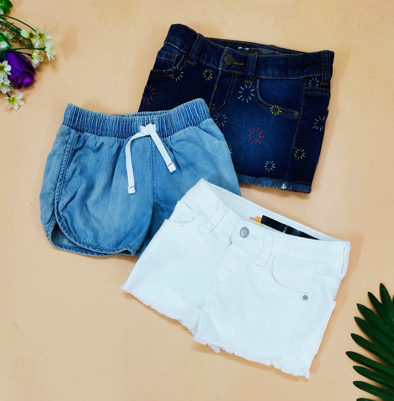 Girls Denim Short