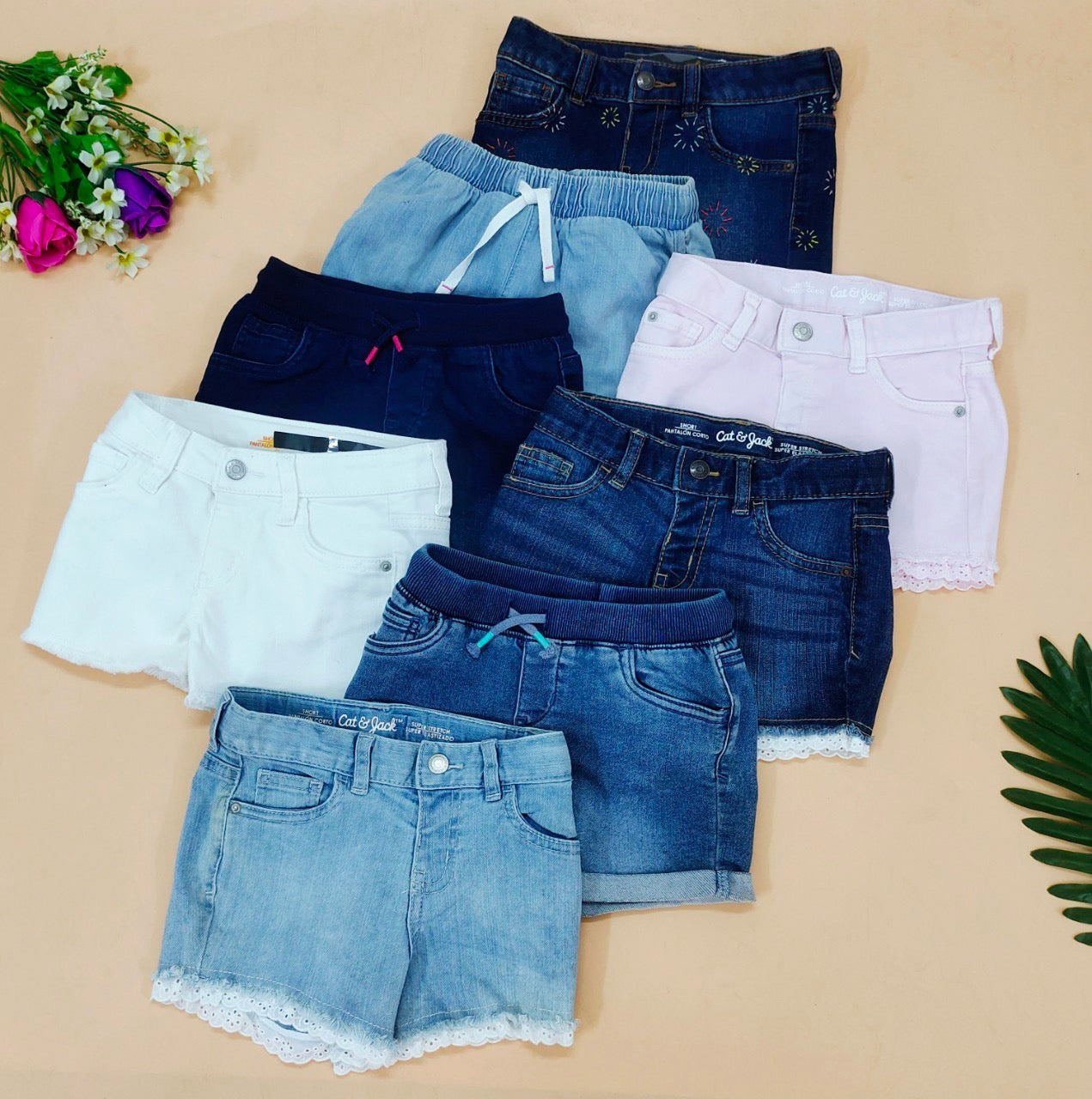 Girls Denim Short