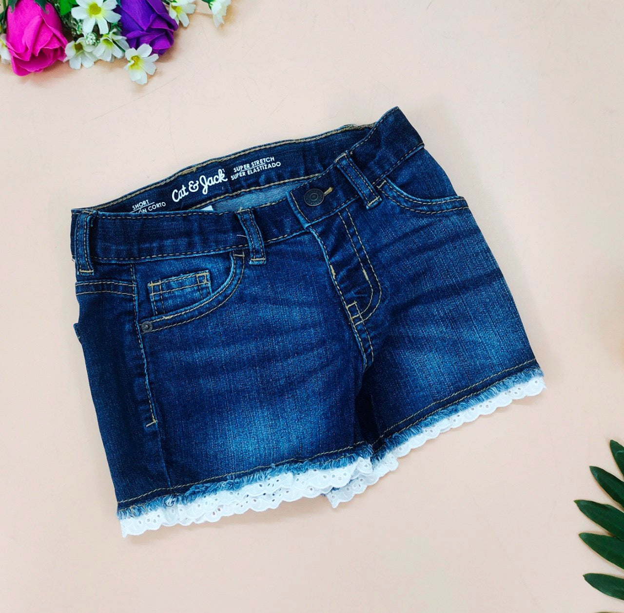 Girls Denim Short