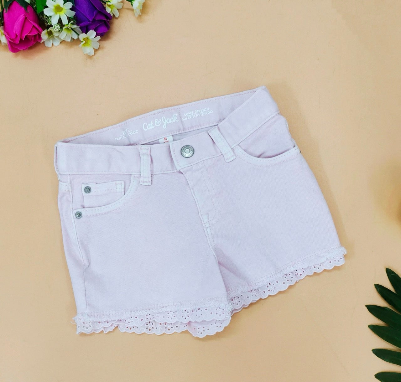 Girls Denim Short