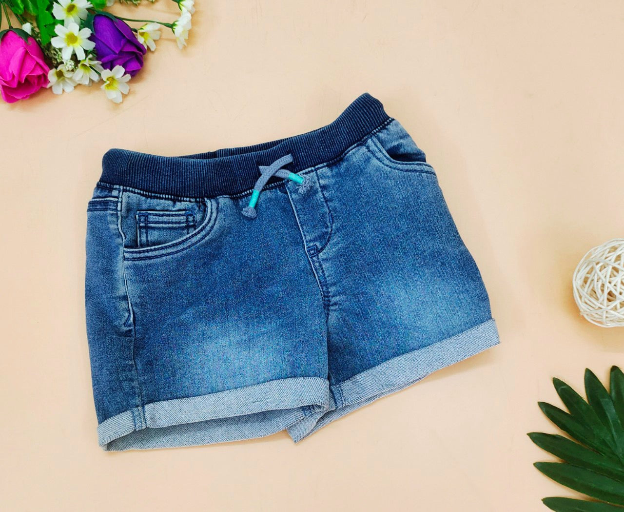 Girls Denim Short