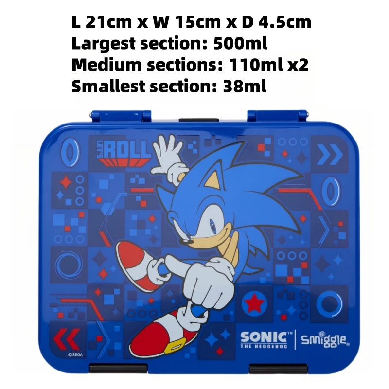 Smiggle Sonic Cartoon Series Children School Bag Backpack