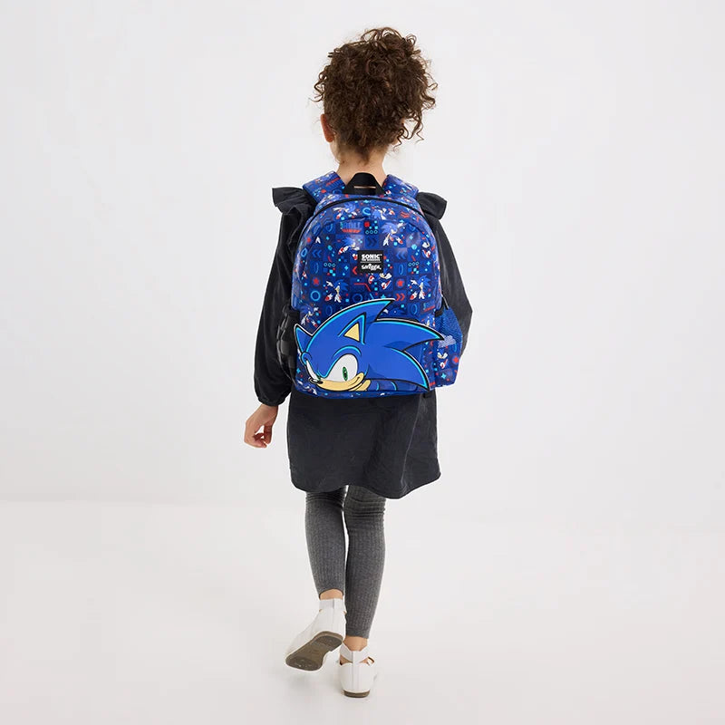 Smiggle Sonic Cartoon Series Children School Bag Backpack