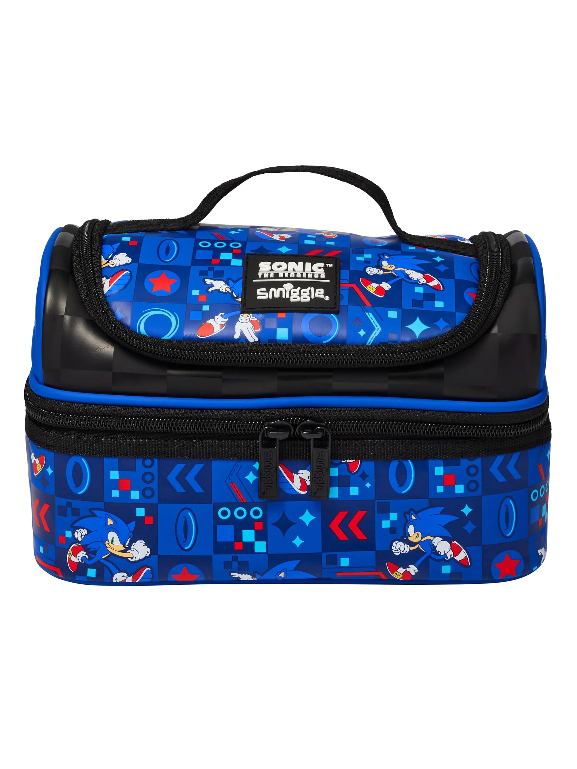 Smiggle Sonic Cartoon Series Children School Bag Backpack