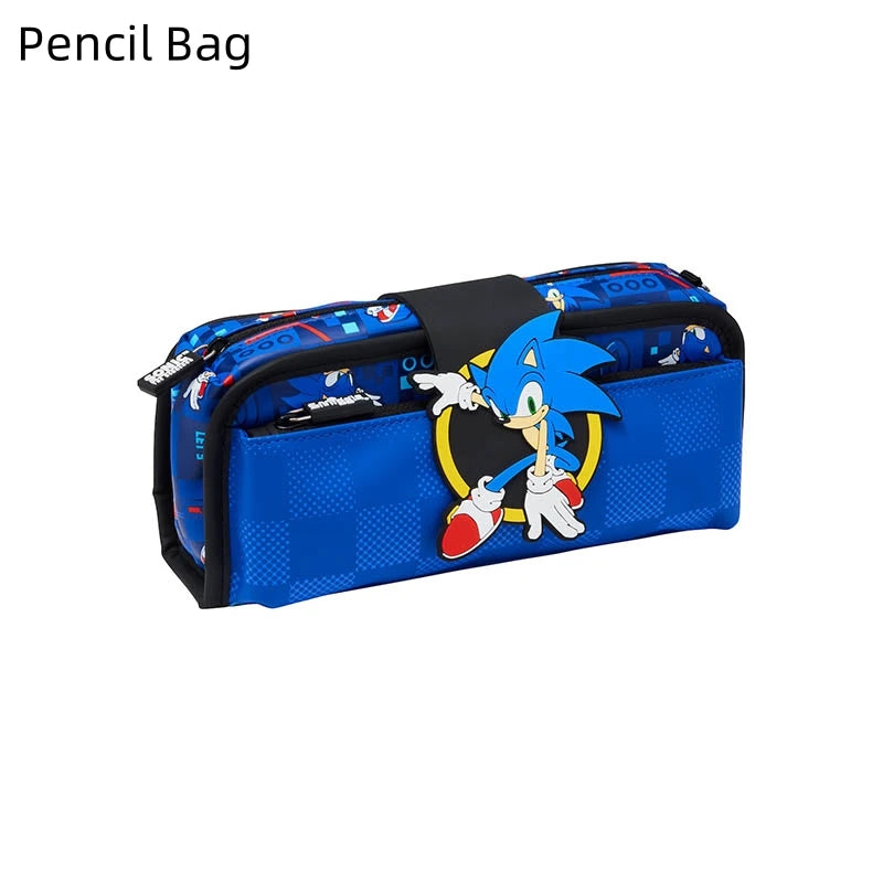 Smiggle Sonic Cartoon Series Children School Bag Backpack