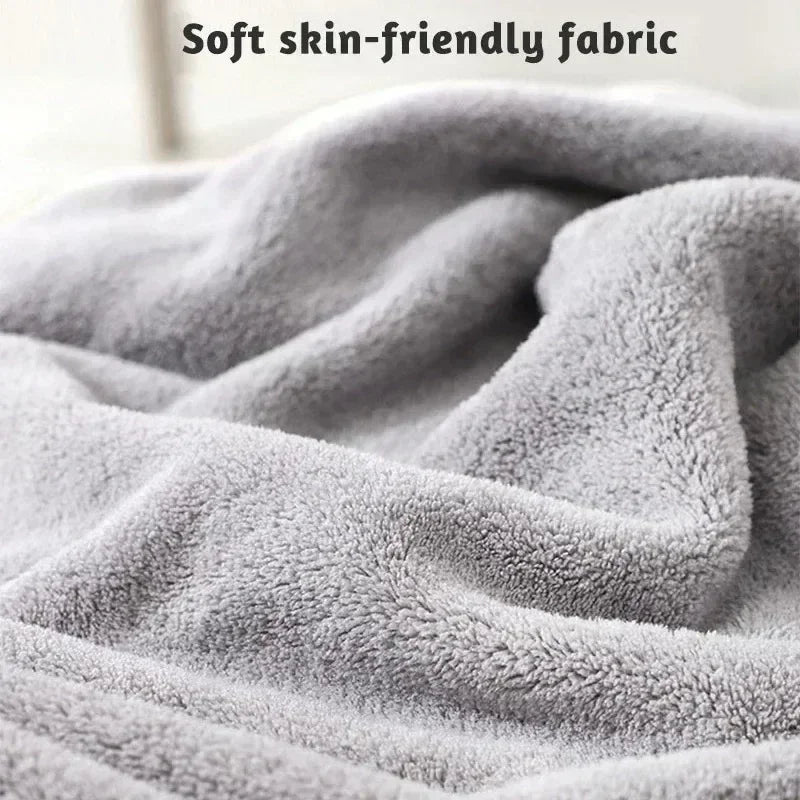 Animal Baby Bath Towel Coral Fleece Bath Towels 0-12 Months