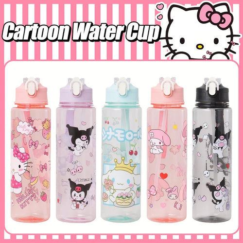 800ML Sanrio Large Capacity Water Bottle Kid.