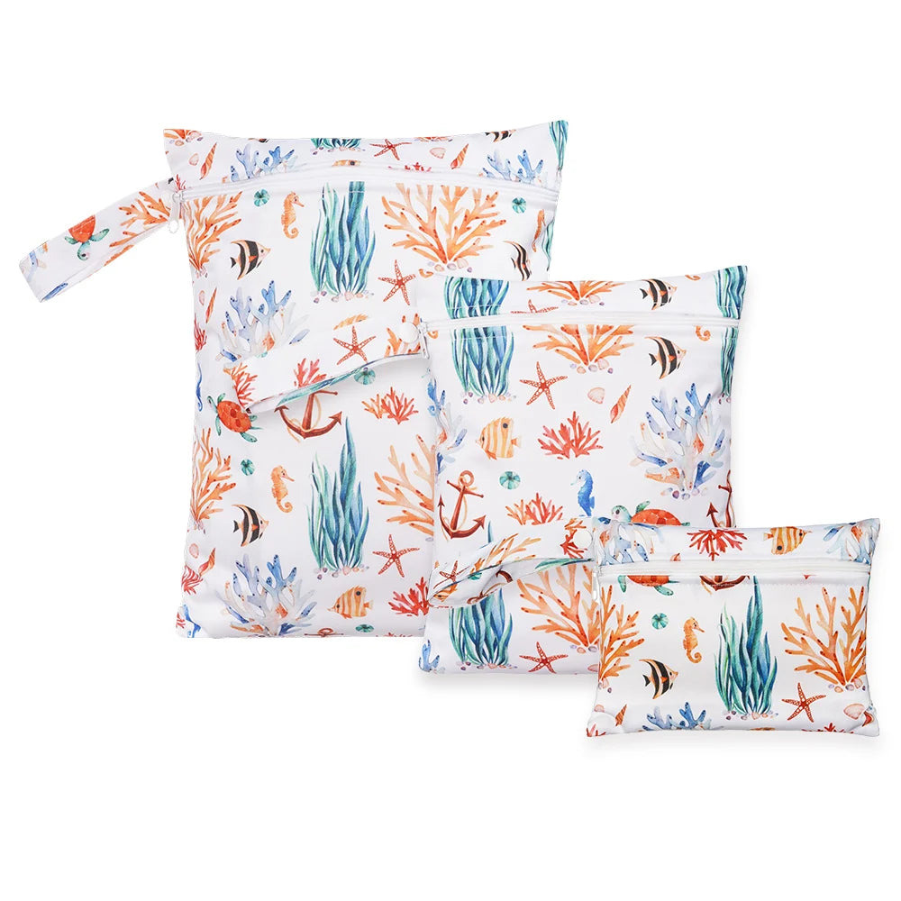 3pcs Different Size Waterproof Wet Bag